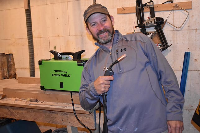 Best welder for a beginner is the Forney Flux Core